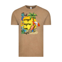 Vintage Coffee best escape anyone can have Vintage Tee - BarkalooDesign