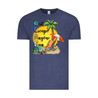 Vintage Denim best escape anyone can have Vintage Tee - BarkalooDesign