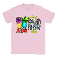 Bubblegum Pink sweet summer time3 Classic Tee - CowhideDigitalArt