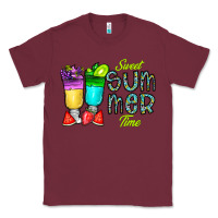Burgundy sweet summer time3 Classic Tee - CowhideDigitalArt