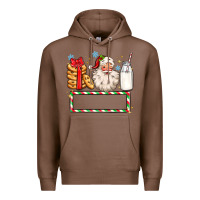 Chestnut christmas santa custom name Premium Hoodie - MaliasSmallBusiness