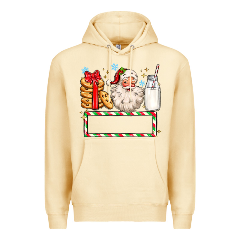Christmas Santa Custom Name Premium Hoodie by MaliasSmallBusiness | Teevron