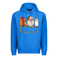 True Royal christmas santa custom name Premium Hoodie - MaliasSmallBusiness