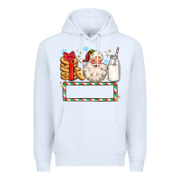 White christmas santa custom name Premium Hoodie - MaliasSmallBusiness