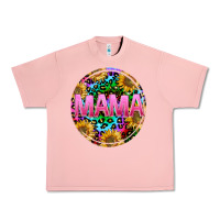 Salmon tie dye mama Urban Heavy Tee - texasbilliewilder