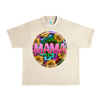 Sandshell tie dye mama Urban Heavy Tee - texasbilliewilder