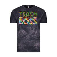 Cloud Black teach like a boss Vintage Tee - texasbilliewilder