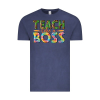 Vintage Denim teach like a boss Vintage Tee - texasbilliewilder