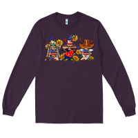 Plum american gnomes Long Sleeve Tee - FaDigitalArtStudio