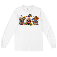 White american gnomes Long Sleeve Tee - FaDigitalArtStudio