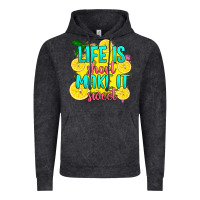 Vintage Black life is  make it sweet Vintage Hoodie - RanaPortraitStore