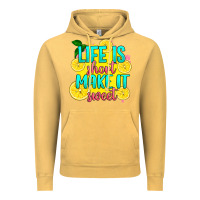 Vintage Mustard life is  make it sweet Vintage Hoodie - RanaPortraitStore