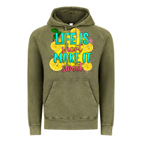 Vintage Olive life is  make it sweet Vintage Hoodie - RanaPortraitStore