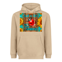Mushroom just a girl who loves ladybugs Heavyweight Hoodie - LillyAllenDesigns