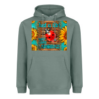 Sage just a girl who loves ladybugs Heavyweight Hoodie - LillyAllenDesigns