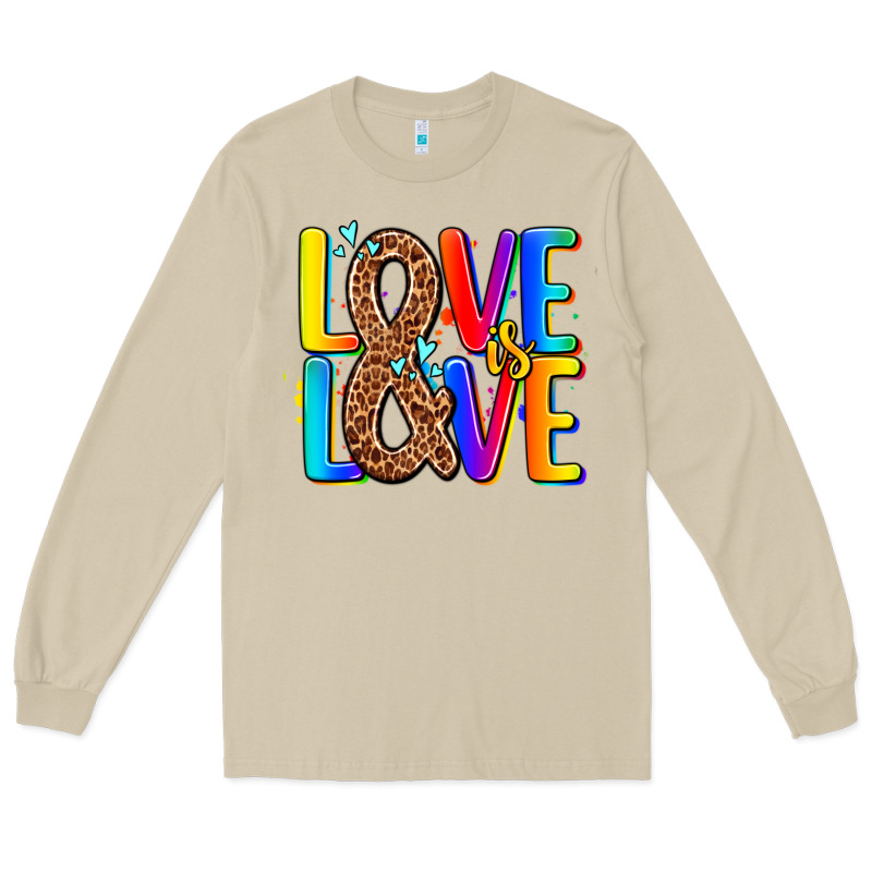 Pride Lgbtqi Love Is Love Long Sleeve Tee by AdoDesignShop | Teevron