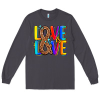Smoke pride lgbtqi love is love Long Sleeve Tee - AdoDesignShop