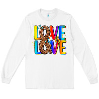 White pride lgbtqi love is love Long Sleeve Tee - AdoDesignShop