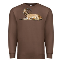 Chestnut Spanish Goat Premium Sweatshirt - LillyAllenDesigns