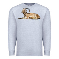 Heather Grey Spanish Goat Premium Sweatshirt - LillyAllenDesigns