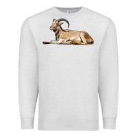 Oatmeal Heather Spanish Goat Premium Sweatshirt - LillyAllenDesigns