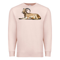Pale Pink Spanish Goat Premium Sweatshirt - LillyAllenDesigns