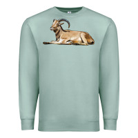 Seafoam Spanish Goat Premium Sweatshirt - LillyAllenDesigns