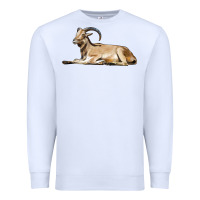 White Spanish Goat Premium Sweatshirt - LillyAllenDesigns