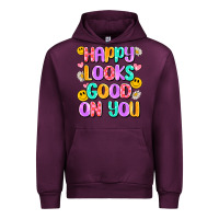 Mauve Wine happy looks good on you Urban Hoodie - Artiststas