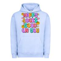 Pigment Grape Ice happy looks good on you Urban Hoodie - Artiststas
