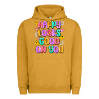 Pigment Peanut Butter happy looks good on you Urban Hoodie - Artiststas