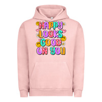 Pigment Salmon happy looks good on you Urban Hoodie - Artiststas
