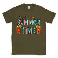Army Green sweet summer time Classic Tee - CowhideDigitalArt
