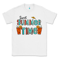 White sweet summer time Classic Tee - CowhideDigitalArt