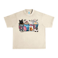 Sandshell cat coffee cups Urban Heavy Tee - Zillion Design Studio