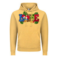 Vintage Mustard love haitian republic Vintage Hoodie - RanaPortraitStore