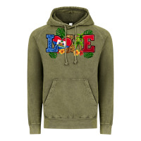 Vintage Olive love haitian republic Vintage Hoodie - RanaPortraitStore