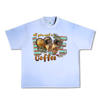 Grape Ice all you need is love coffee Urban Heavy Tee - BarkalooDesign