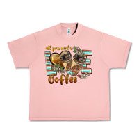 Salmon all you need is love coffee Urban Heavy Tee - BarkalooDesign