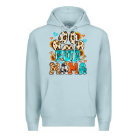 Blue Mist fur mama Premium Hoodie - MaliasSmallBusiness
