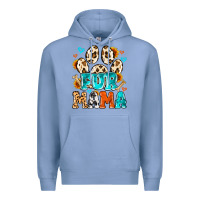 Colony Blue fur mama Premium Hoodie - MaliasSmallBusiness