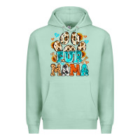 Seafoam fur mama Premium Hoodie - MaliasSmallBusiness