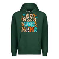 Sports Green fur mama Premium Hoodie - MaliasSmallBusiness