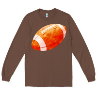 Chestnut american football  pigskin  gridiron football Long Sleeve Tee - FaDigitalArtStudio