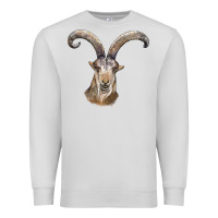 Dove Grey spanish goat face Premium Sweatshirt - LillyAllenDesigns