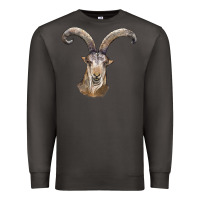 Smoke spanish goat face Premium Sweatshirt - LillyAllenDesigns