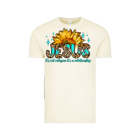 Vintage Arctic jesus it s not religion it s a relationship Vintage Tee - Zillion Design Studio