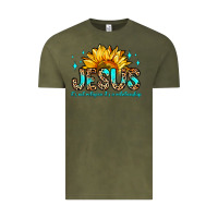 Vintage Olive jesus it s not religion it s a relationship Vintage Tee - Zillion Design Studio
