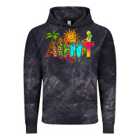 Cloud Black summer aunt Vintage Hoodie - RanaPortraitStore