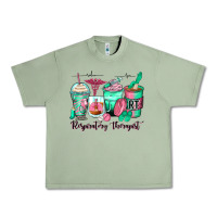 Oil Green respiratory therapist coffee cups Urban Heavy Tee - Zillion Design Studio